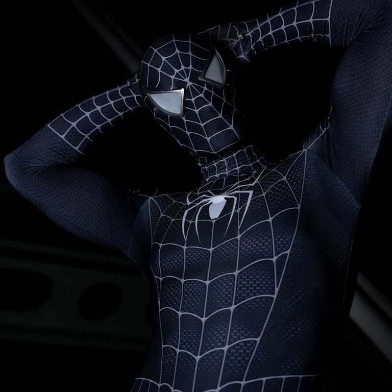 Costume Spiderman noir