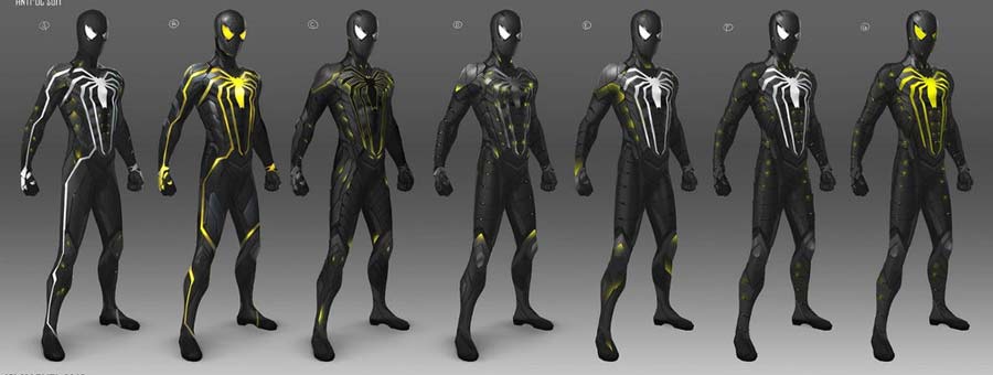 Costume spiderman Anti-Ock
