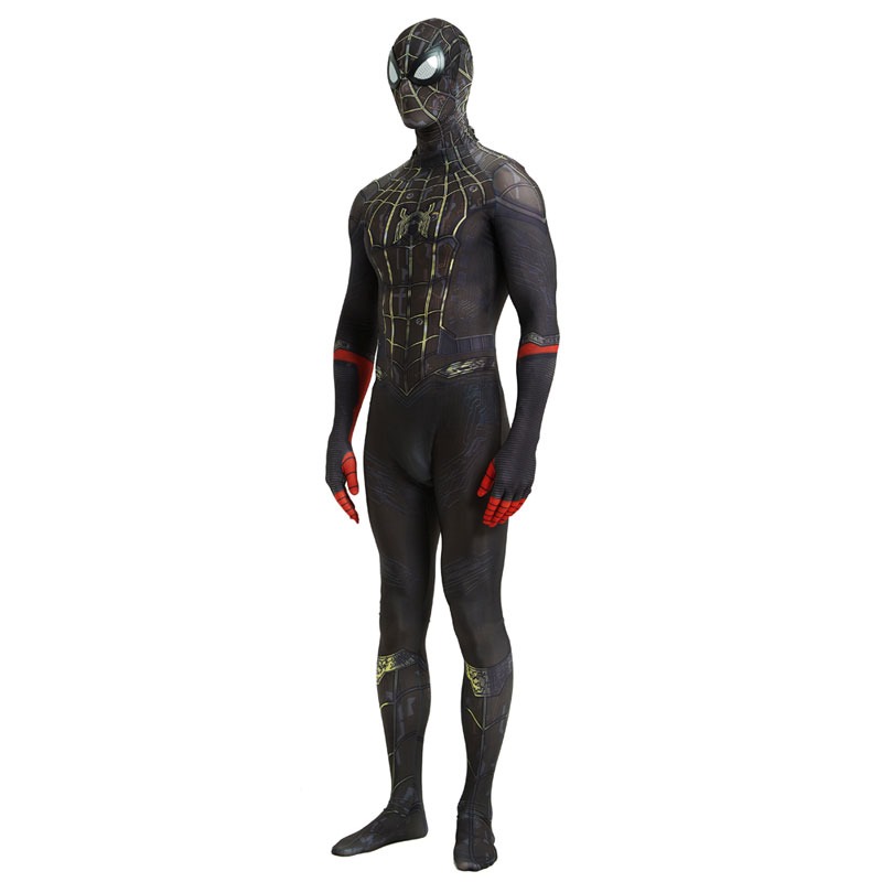 Costume Spiderman Black and Gold