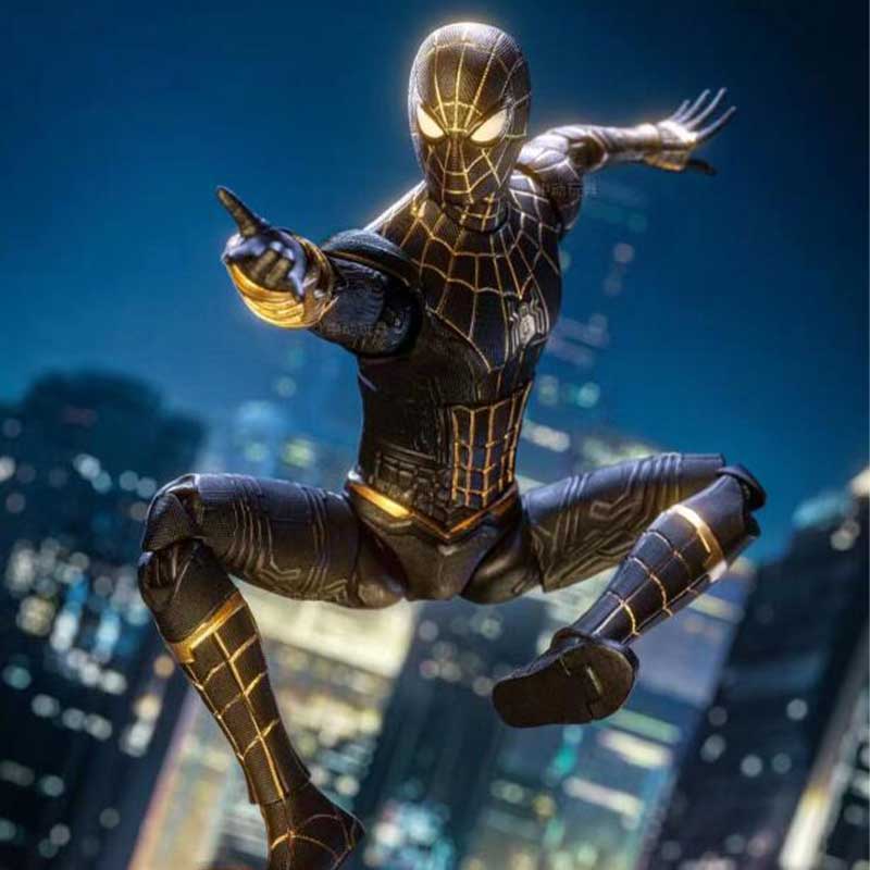 Figurine Spider Man Black & Gold 3
