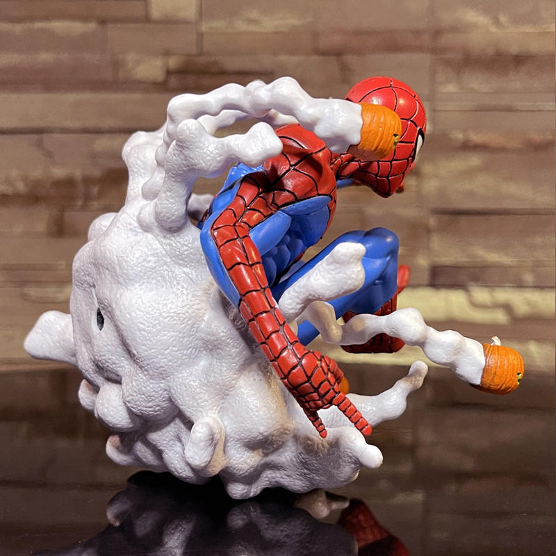 Figurine Spider Man Bombe Citrouille 15cm 4