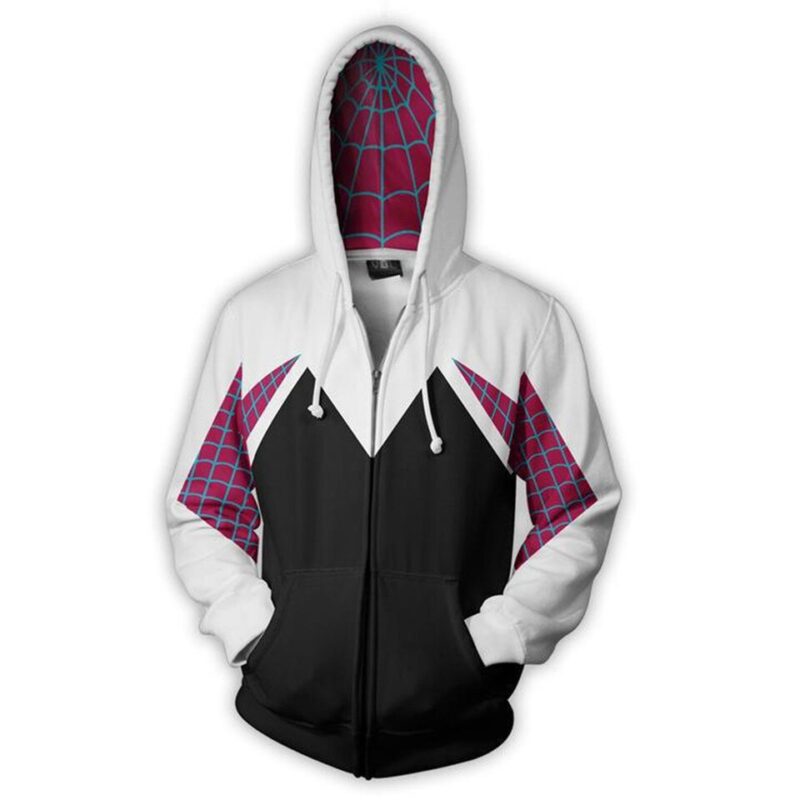 Sweat shirt à capuche pour femme Gwen Stacy Spider-Man 6