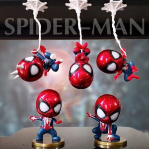 Lot de 5 figurines Spiderman