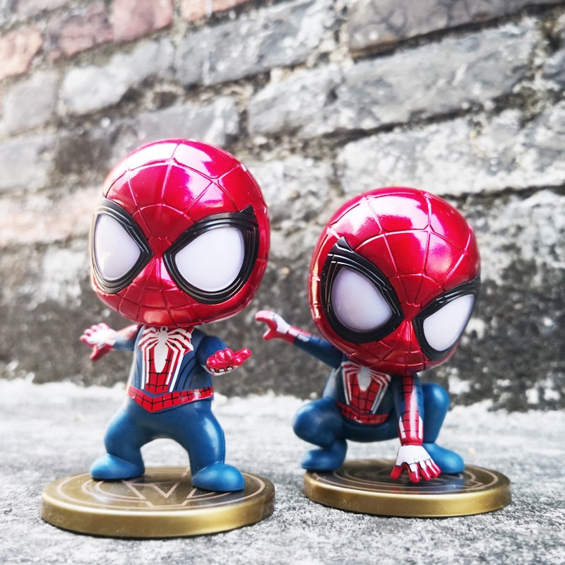 Lot de 5 figurines Spiderman 3