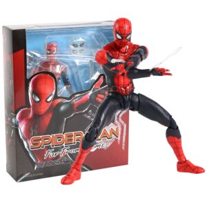 Figurine Spiderman noir articulée 6