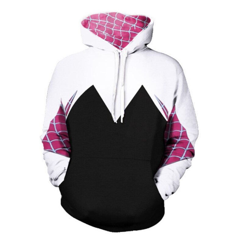 Sweat shirt à capuche pour femme Gwen Stacy Spider-Man 5
