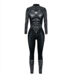 Costume femme spider-man et spiderman noir 5