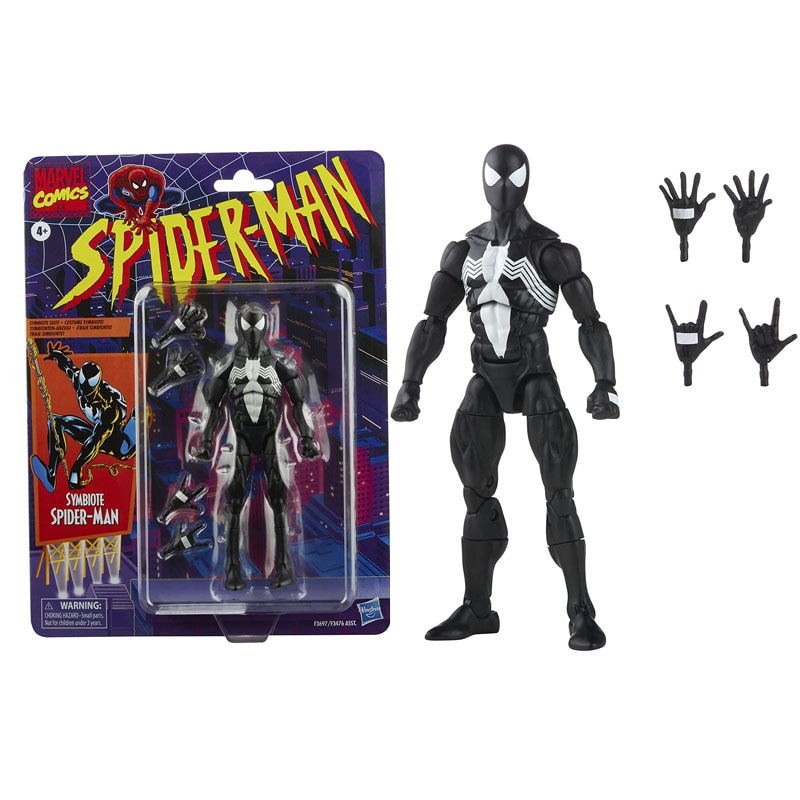 Figurine Spiderman noir articulée 4