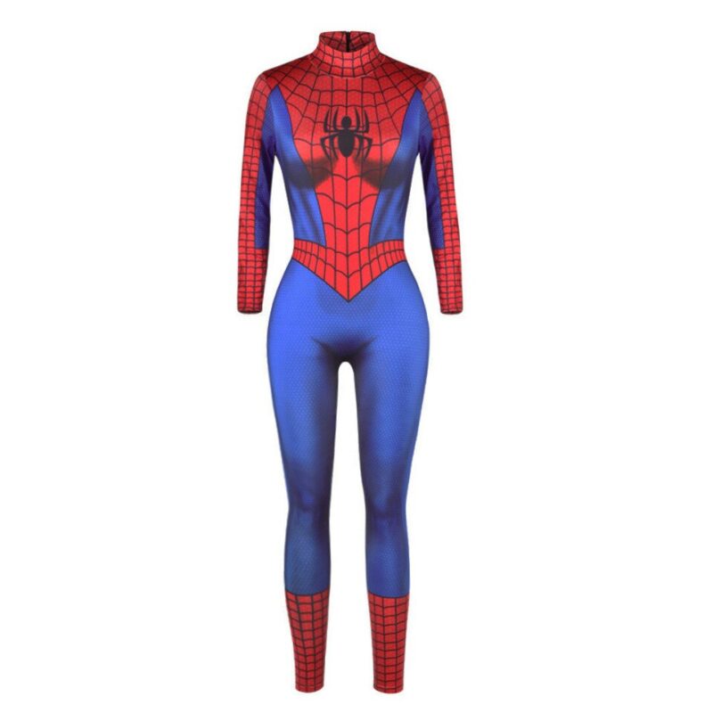 Costume femme spider-man et spiderman noir 3