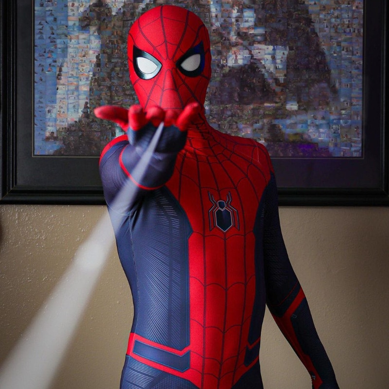 Costume Spiderman Far From Home Tom Holland
