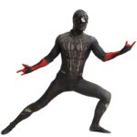 Costume Spiderman noir et or