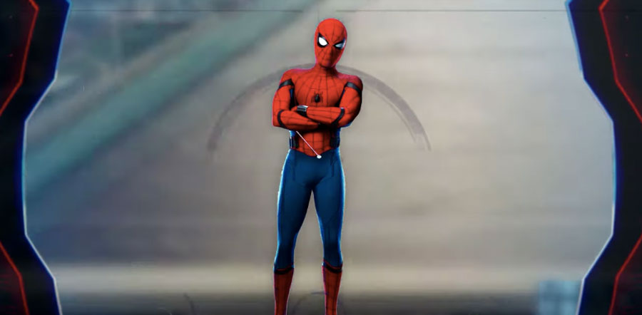 costume tony stark spider-man