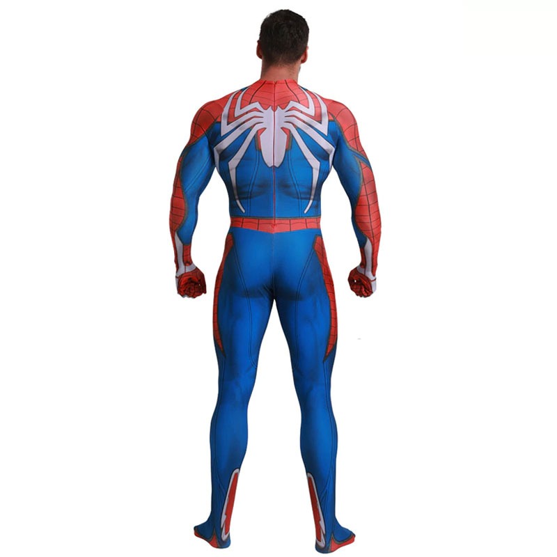 Costume Spiderman adulte PS4 3