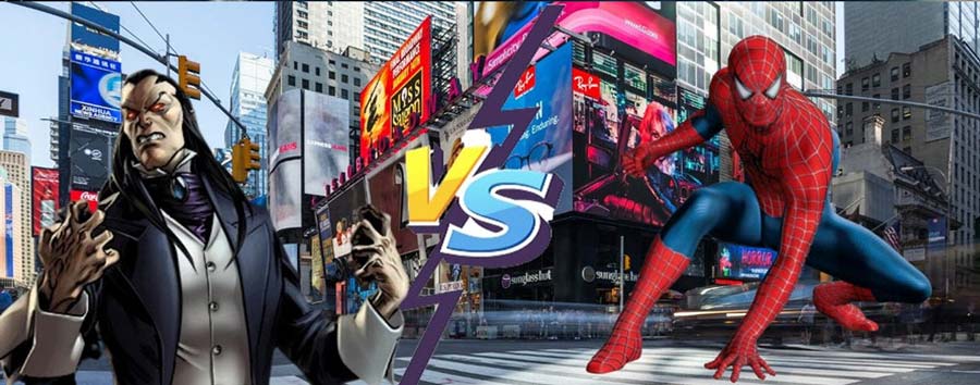 Spider-Man vs morlun