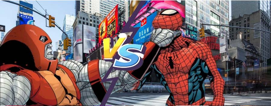 Spider-Man vs x-men