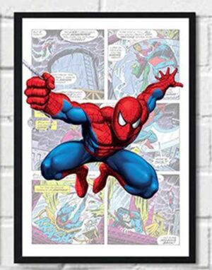Poster Spider-man au combat 5