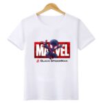 T shirt Spider Man noir enfant Marvel