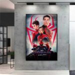 Poster avec 3 Spiderman  No Way Home 3