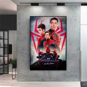 Poster avec 3 Spiderman  No Way Home