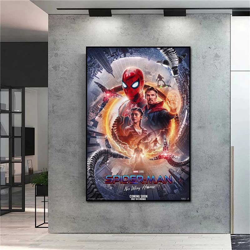 Poster Spiderman & Zendaya No Way Home 2