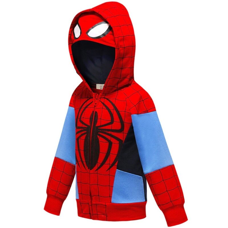 Sweat à capuche Spider Man enfant 2-6 ans 4