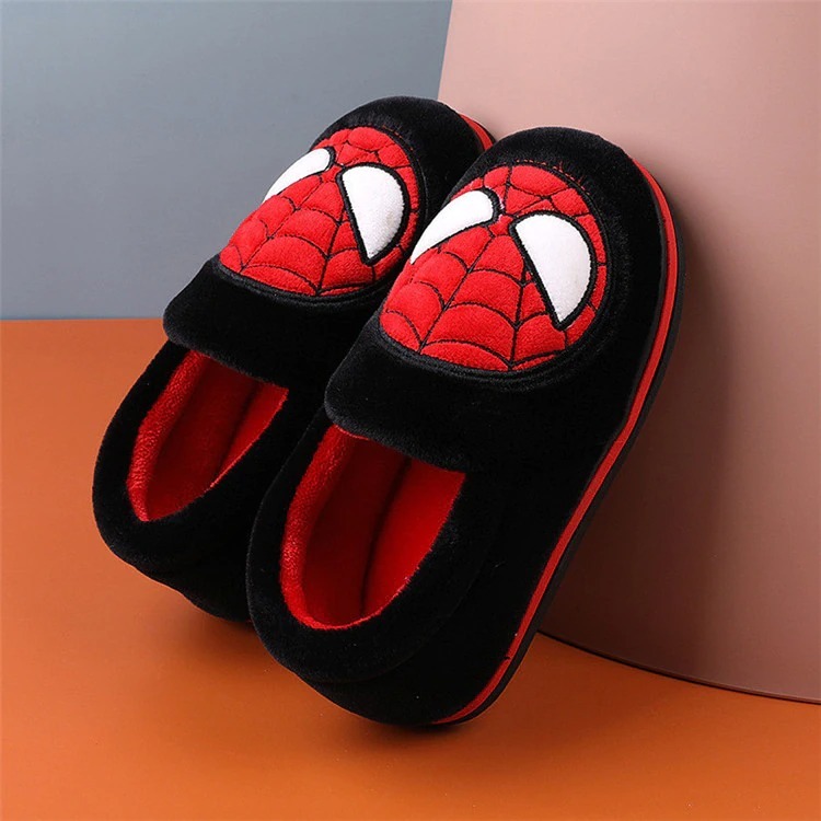chausson Spiderman noir