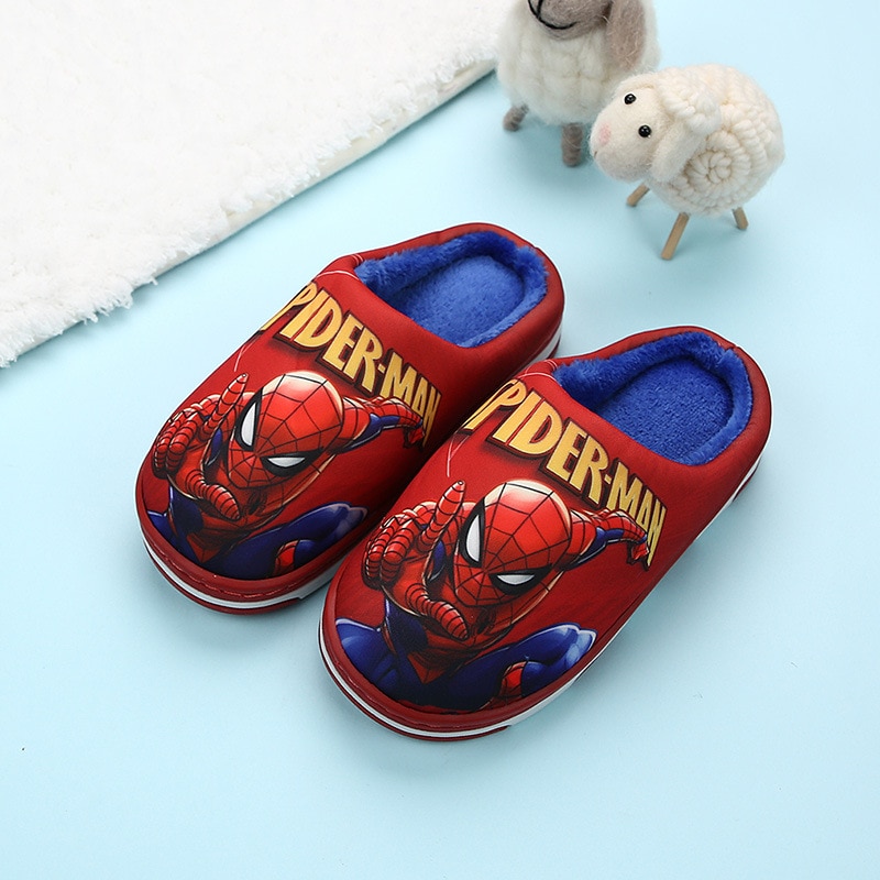 Pantoufle rouge Spider-Man pour enfant
