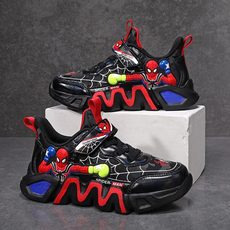 Basket Spiderman noir sport