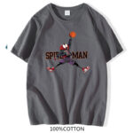 T shirt Spiderman Miles Morales gris