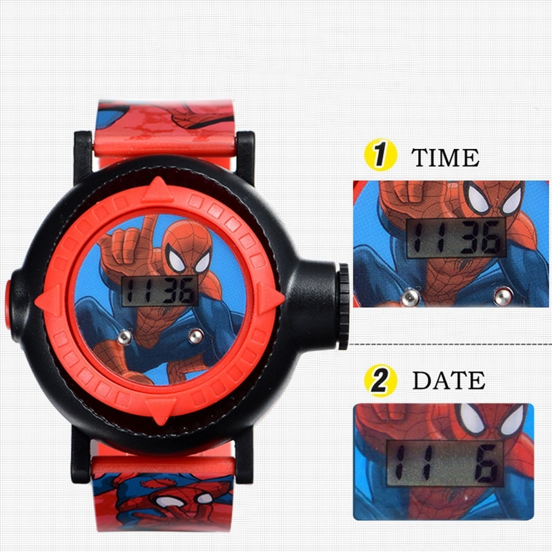Montre Spiderman avec projection d’image 5