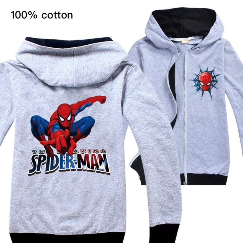 Veste à capuche Amazing Spiderman 100 % coton 2