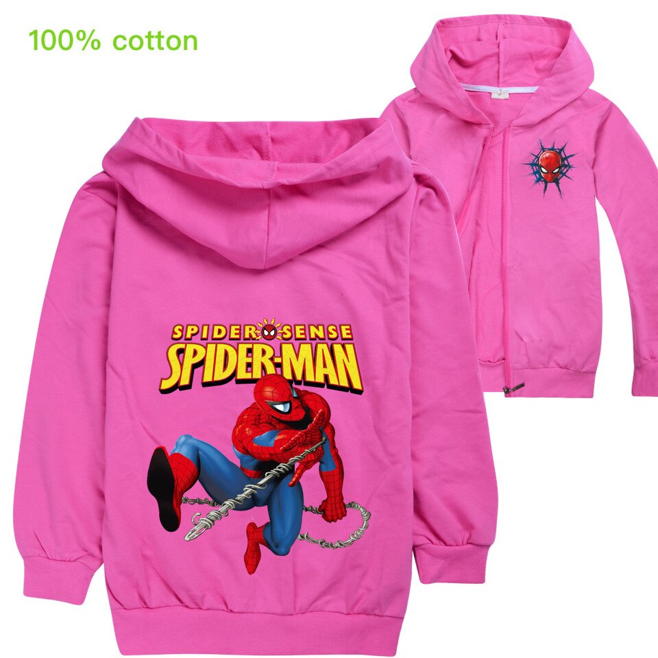Veste à capuche Amazing Spiderman 100 % coton - Spider Shop