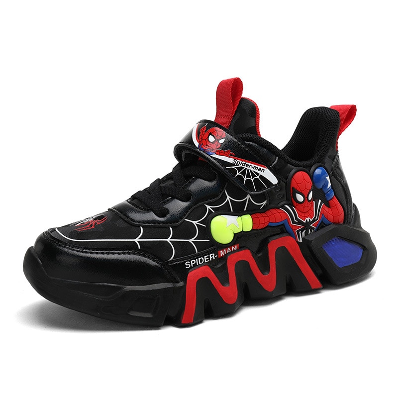 Basket Spiderman sport noir