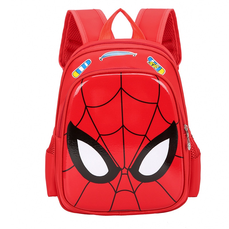 Cartable tête de Spider Man écolier 3