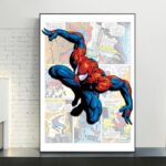 Poster Spider-man au combat 3