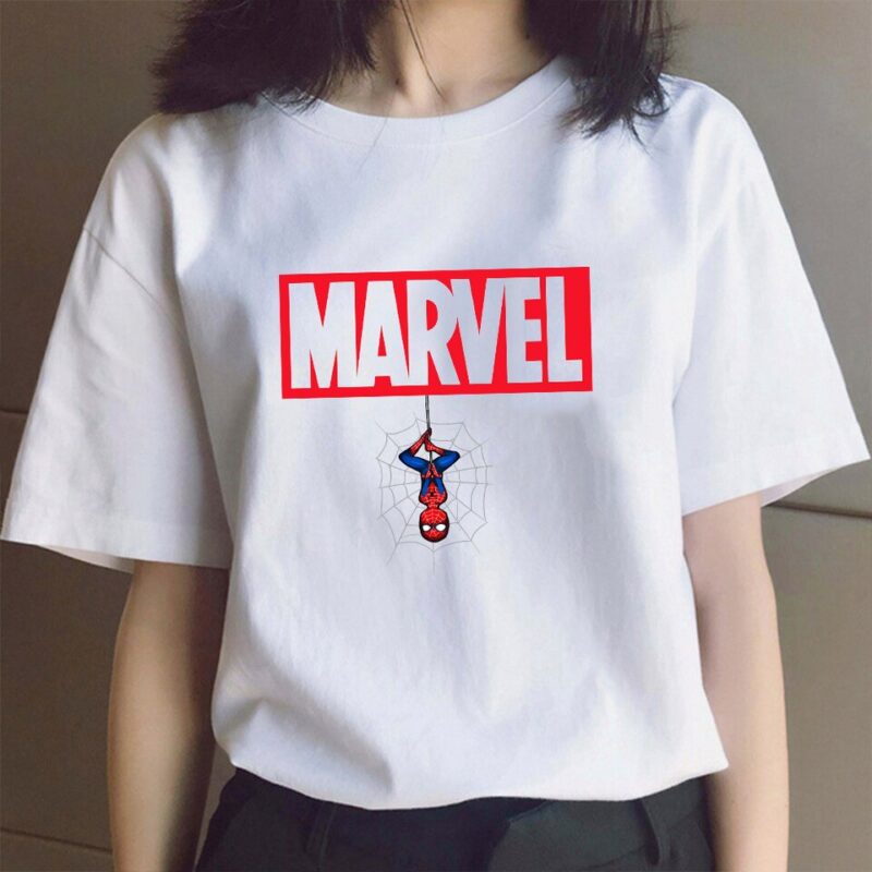 T shirt Spiderman femme