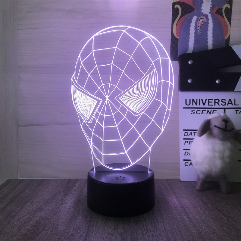 Lampe tête Spiderman 3