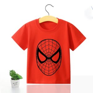 T shirt tête The Amazing Spiderman enfant