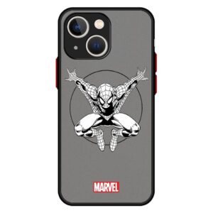 Coque Spiderman rampant iPhone 6 à 13 transparente 6
