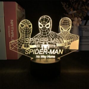 Lampe Spiderman et Iron man 7