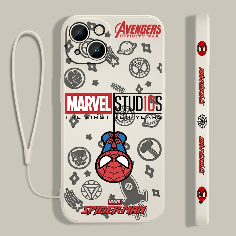 Coque Spiderman Marvel Apple iPhone 6-13 7