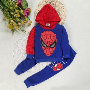 Ensemble Spiderman garçon sweat et pantalon 2-8 ans