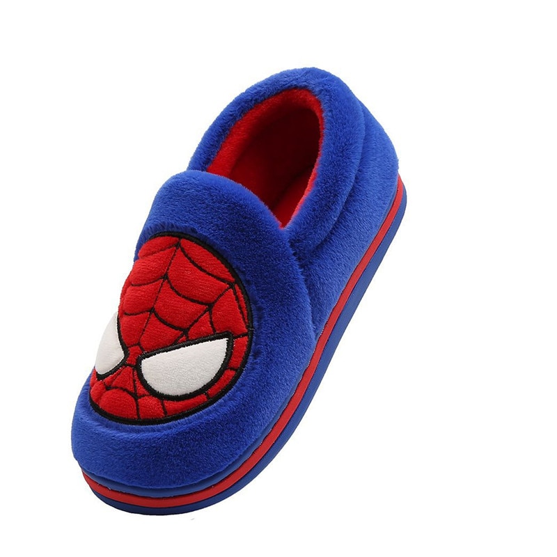 chausson Spiderman bleu