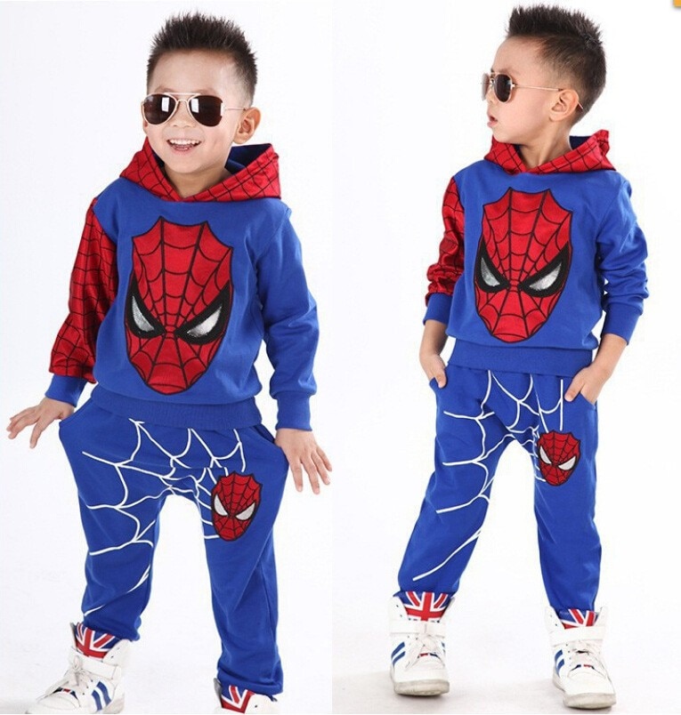 Ensemble Spiderman garçon sweat et pantalon 2-8 ans 8