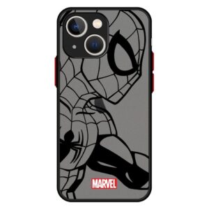 Coque Spiderman iPhone 6 à 13 transparente