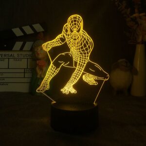 Lampe Spiderman illusion d’optique 6