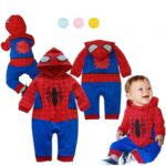 Costume Spiderman bebe 3-18 mois 4