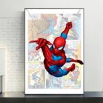 Poster Spider-man dans les airs 3