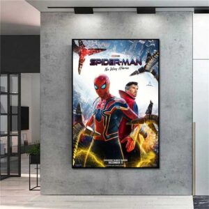 Poster Spiderman & Dr Strange No Way Home