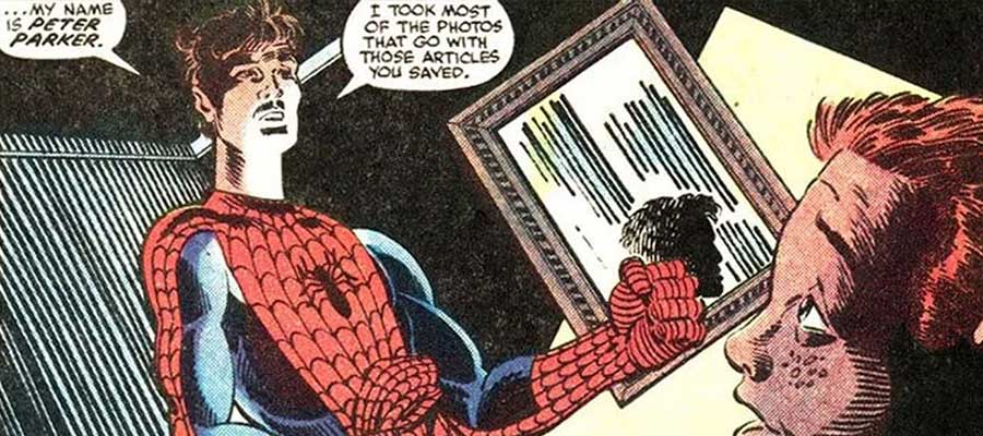 comics spiderman L'enfant qui collectionne Spider-Man